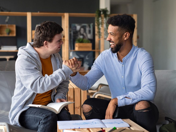 Disability support worker providing Assist Access in Blacktown for community activities